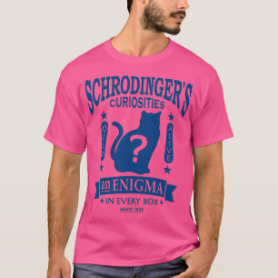T-shirt Schrodingers Chat mécanique quantique Paradox Geek