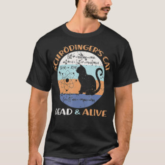 T-shirt Schroedingers Chat Physique Enseignant Cadeaux Amo