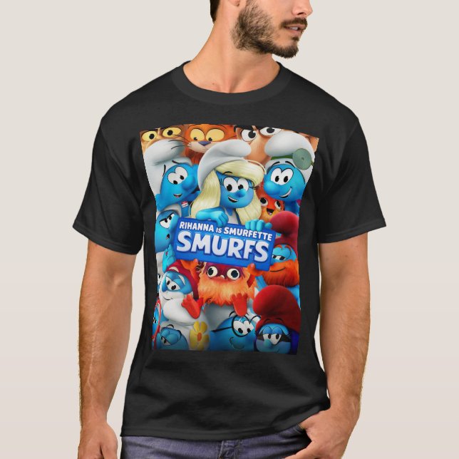 T-shirt Schtroumpfs 2025 (Devant)