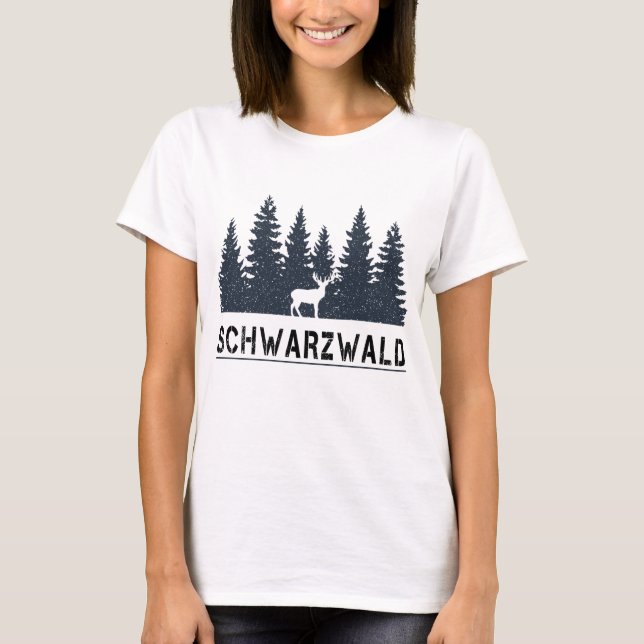 T-shirt Schwarzwald (Forêt-Noire) (Devant)