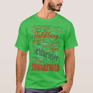 T-shirt Schwarzwald Motiv zum Wandern 1