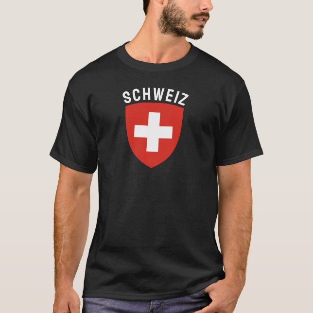 T-shirt Schweiz (Suisse germanophone) (Devant)