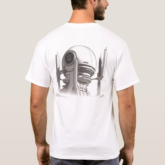 T-shirt Sci-Fi Traverser l'univers 01 A Retour (Dos)