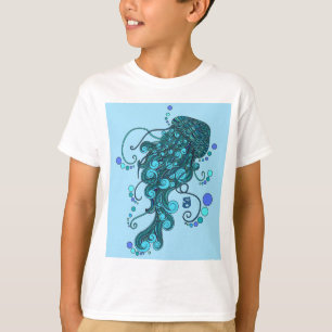 T-shirt SCI - Méduse - Incident de fromage à cordes - Te