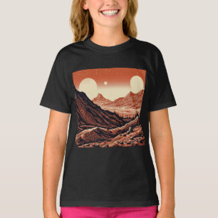 T-shirt Sciage de paysage SF Mars 4