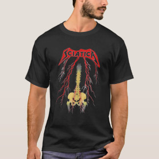 T-shirt Sciatica Skeleton Metal