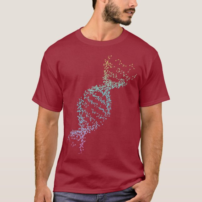 T-shirt Science ADN Double Helix Femme Homme Professeur (Devant)