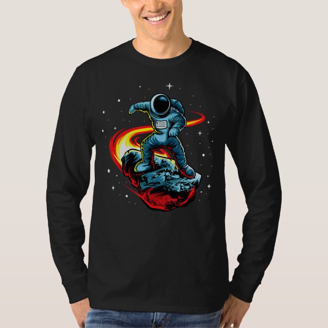 T-shirt Science Astéroïde Jour Astronaute de la Force spat (Devant)