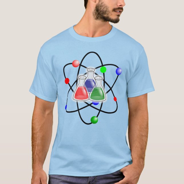 T-shirt Science atom (Devant)