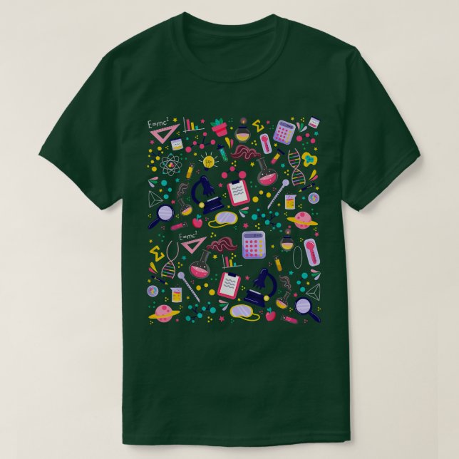 T-shirt Science Biologie Astronomie Physique Mathématiques (Design devant)