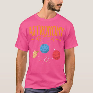 T-shirt Science Chemises Astronomie Geek Tee - shirt Scien