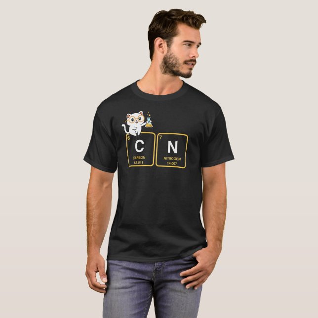 T-shirt Science Chemistry Nerd Humor Periodic Table T-Shir (Devant entier)