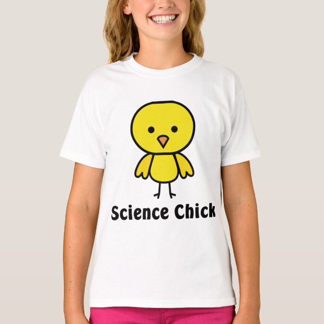 T-shirt Science Chick (Devant)