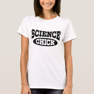 T-shirt Science Chick