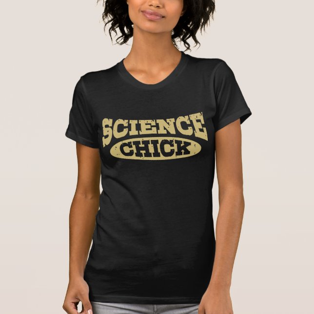 T-shirt Science Chick (Devant)