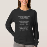 T-shirt Science Chimie Humour Thermodynamique<br><div class="desc">Science Chimie Humour Thermodynamique</div>