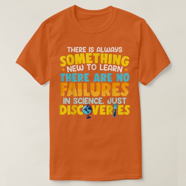T-shirt Science chimiistry biology physics (Design devant)