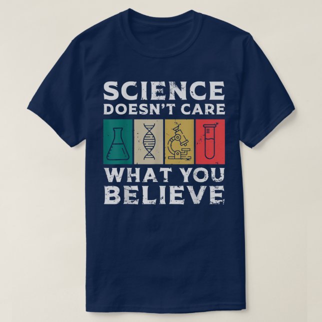 T-shirt Science cool Art Pour Hommes Femmes Scientifique L (Design devant)