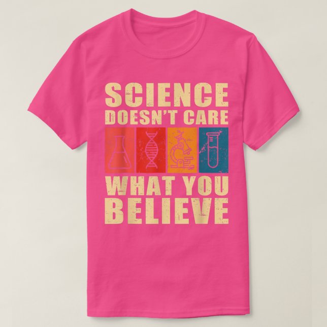 T-shirt Science cool Art Pour Hommes Femmes Scientifique L (Design devant)