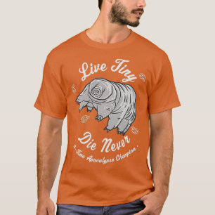 T-shirt Science cool Ours d'eau Tardigrade Live Mince Die