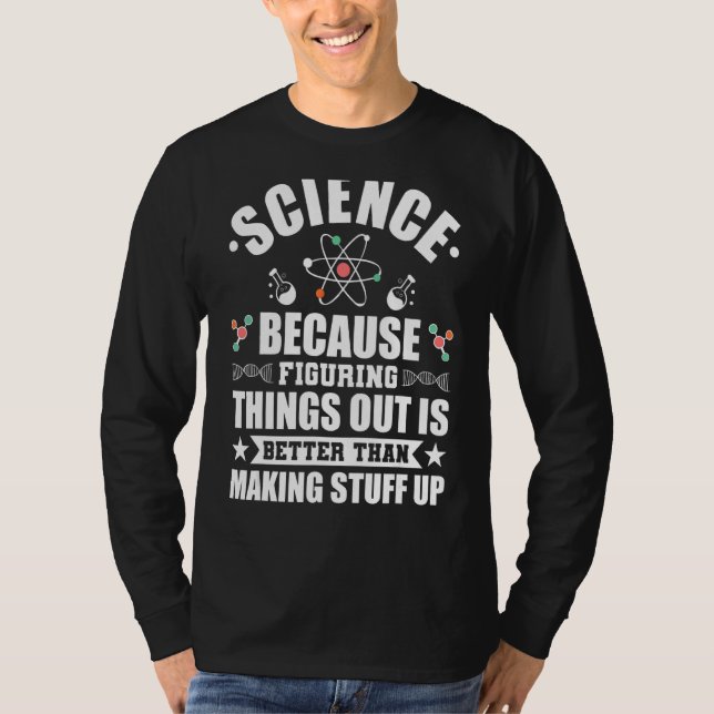 T-shirt Science De La Chimie Enseignant Science (Devant)