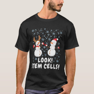 T-shirt Science de la neige des cellules souches