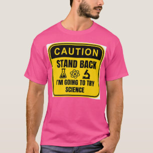 T-shirt Science de la prudence en cours Premium 210