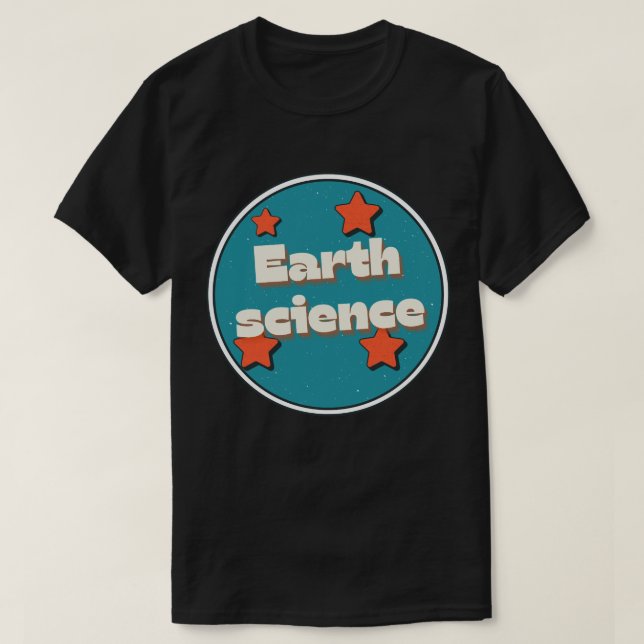 T-shirt Science de la Terre (Design devant)
