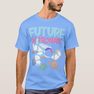 T-shirt Science de l'espace Galaxie Planètes Espace Futur