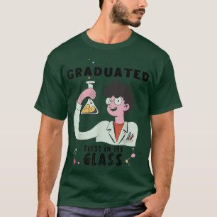 T-shirt Science diplômée première dans mon jeu de mots drô