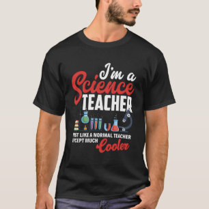 T-shirt Science Enseignant Chimie Biologie Physique