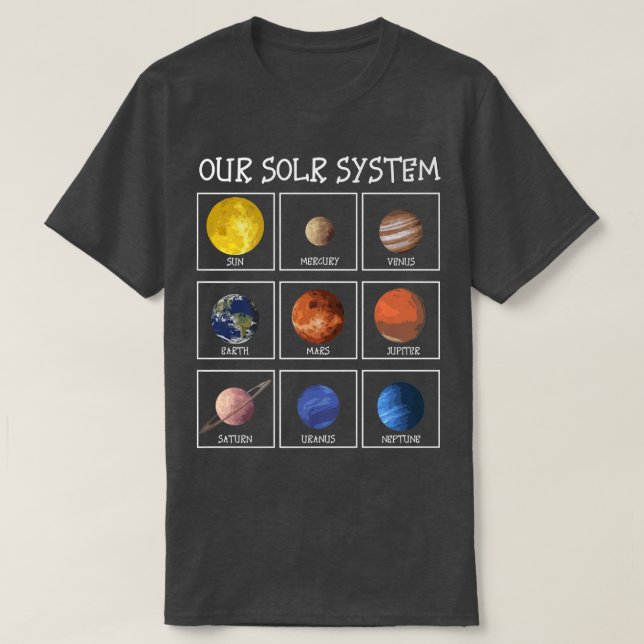 T-shirt Science Espace extra-atmosphérique (Design devant)