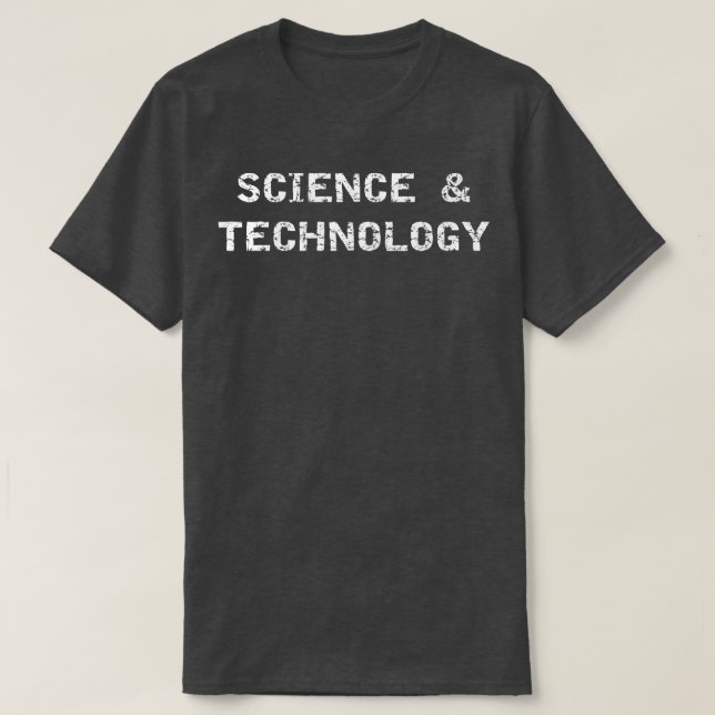 T-shirt Science et technologie Nouveauté Mode (Design devant)