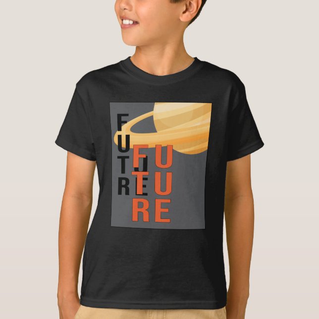 T-shirt Science Fiction Espace Ufo Alien Sci-Fi Drôle Cade (Devant)