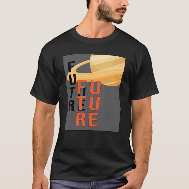 T-shirt Science Fiction Espace Ufo Alien Sci-Fi Drôle Cade (Devant)