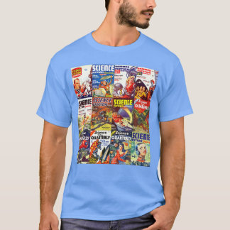T-shirt Science Fiction HOMMES ENFANTS FEMMES BANDE DESSIN
