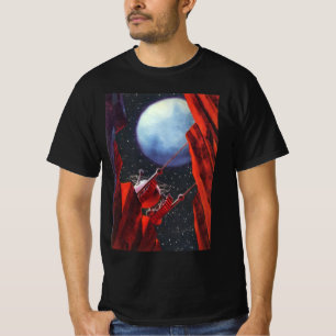 T-shirt Science-fiction vintage, rover lunaire de l'espace