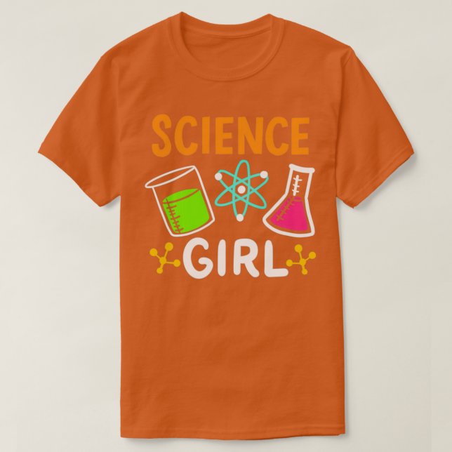 T-shirt Science Fille Futur Chimistes Biologiste Enseignan (Design devant)