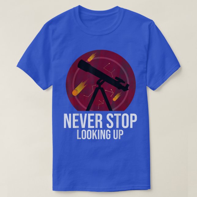 T-shirt Science Geek Nerd Astrology Physics  (Design devant)
