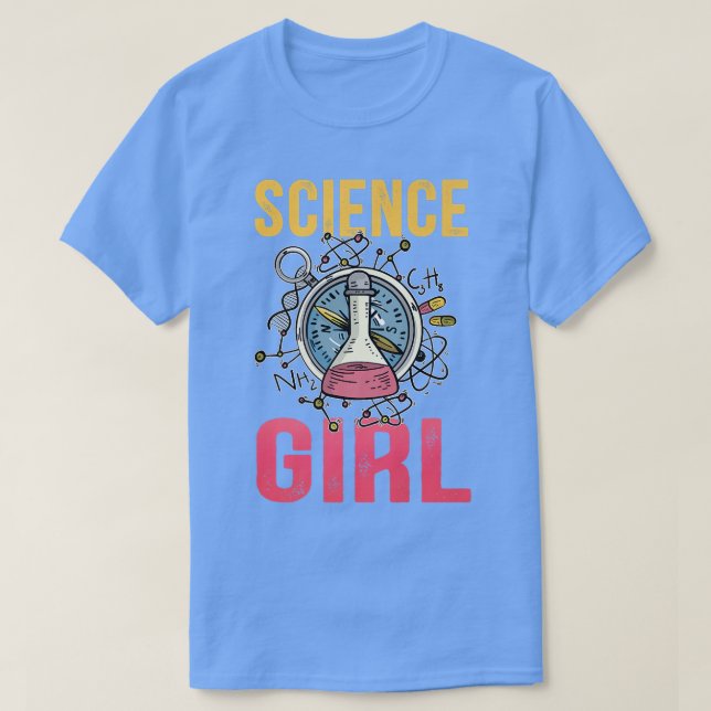 T-shirt Science girl Premium1949 (Design devant)