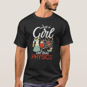 T-shirt Science Girls Femmes Physicienne physique quantiqu