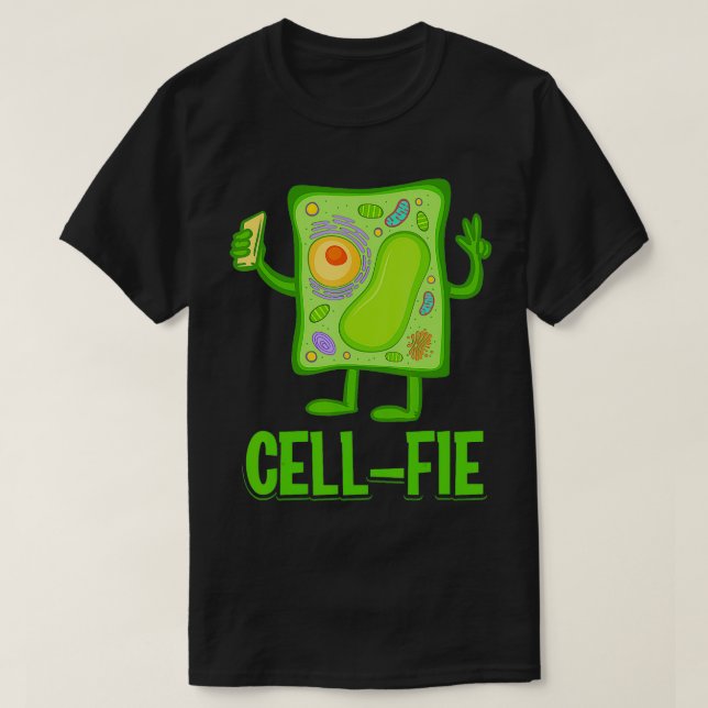 T-shirt Science Graphique Cellule Fie Selfie Professeur De (Design devant)