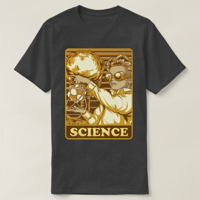 T-shirt Science Hummor Nuclear Explosion (Design devant)
