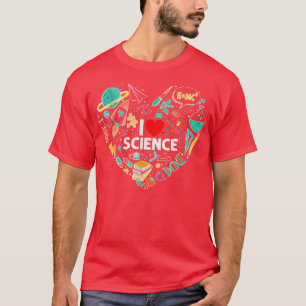 T-shirt Science, I Love Science