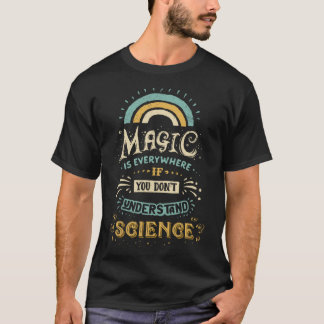 T-shirt Science is Magic girl