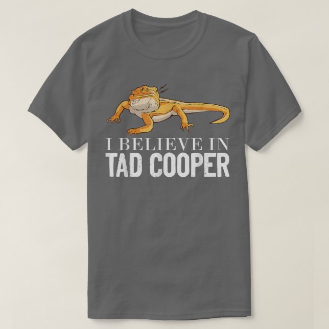 T-shirt Science Lizard Tad Cooper Fan (Design devant)