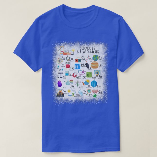 T-shirt Science Lover Stem Tribe Steminist Stem Chimie (Design devant)