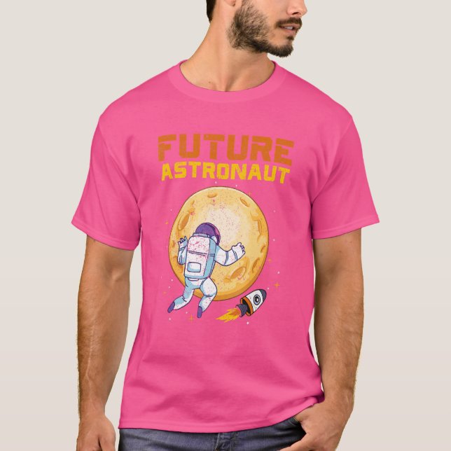 T-shirt Science Lune Atterrissage Astronomie spatiale Futu (Devant)