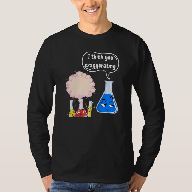 T-shirt Science Magic Fun Experiments For Students Chemist (Devant)