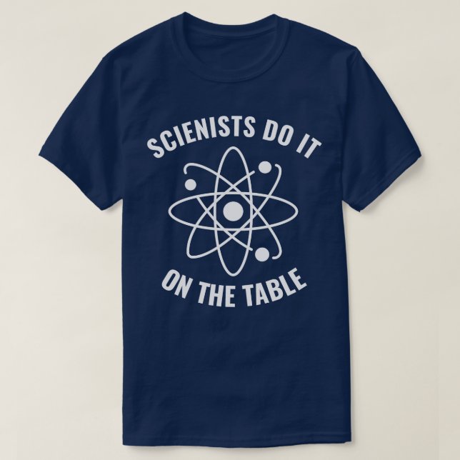 T-shirt Science Major Funny Scientifique Laboratoire 1 (Design devant)